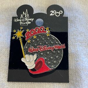 Walt Disney World 2000 Sorcerer Mickey with wand Epcot Pin